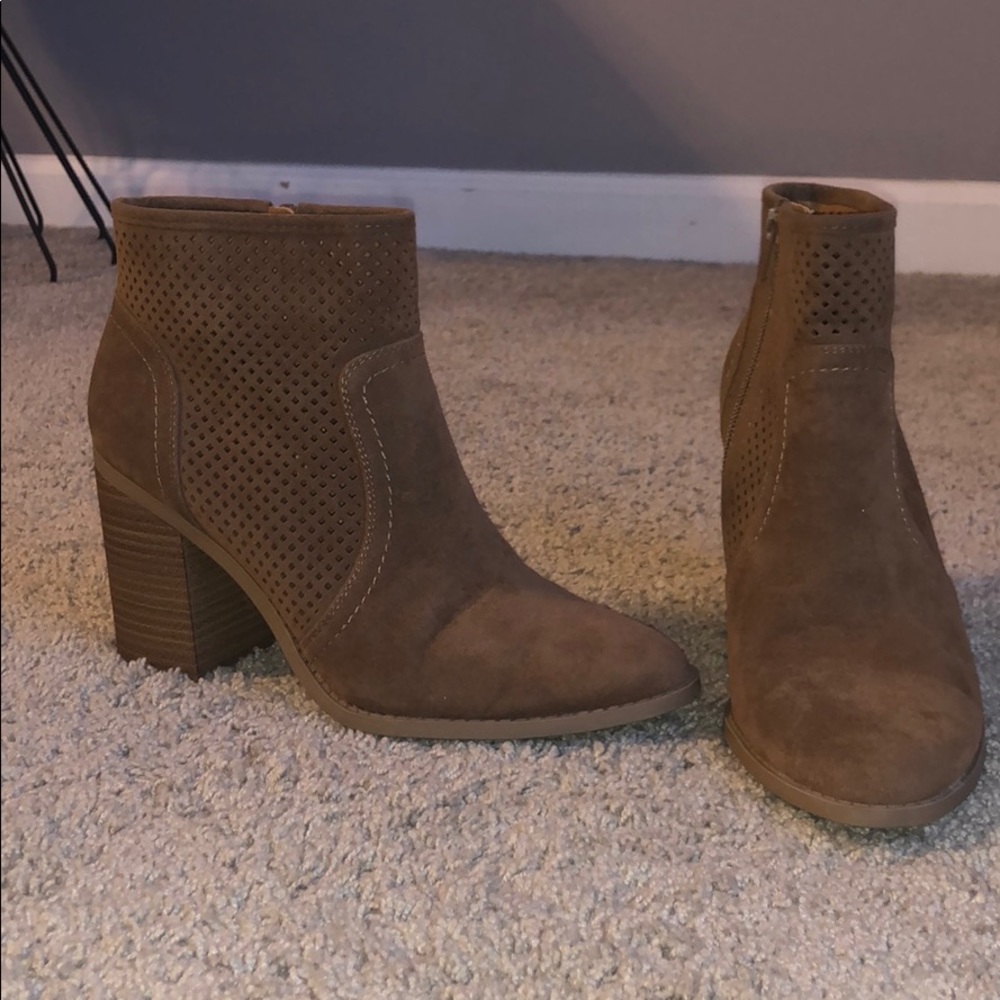 Brown booties from target! Size 71/2